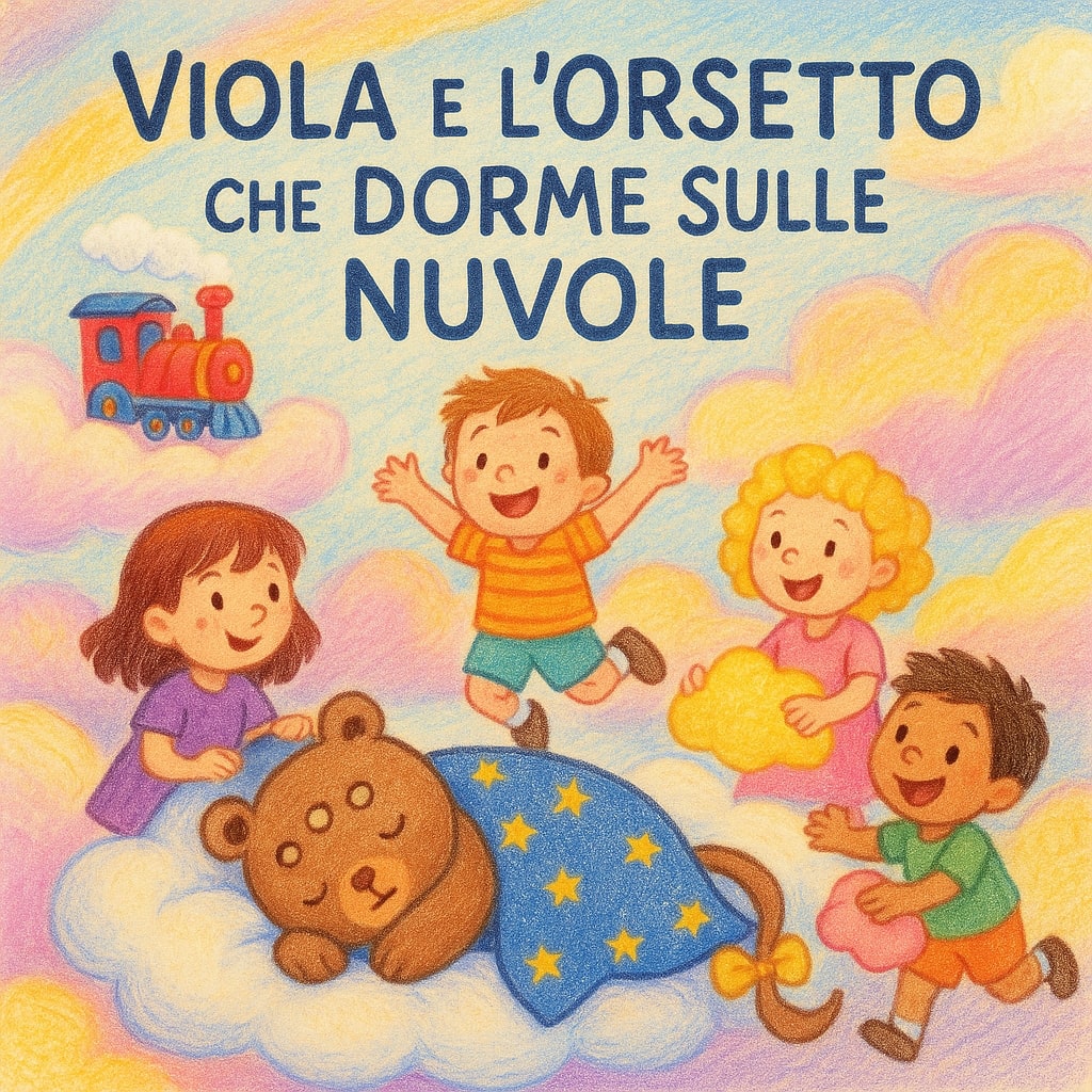 Viola e l'Orsetto che Dorme sulle Nuvole
