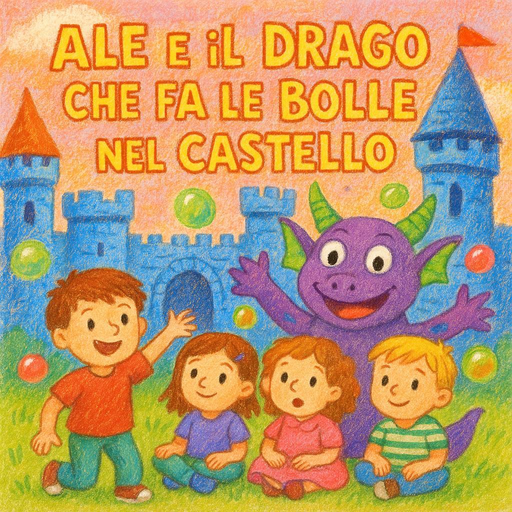 Ale e il Drago che Fa le Bolle nel Castello