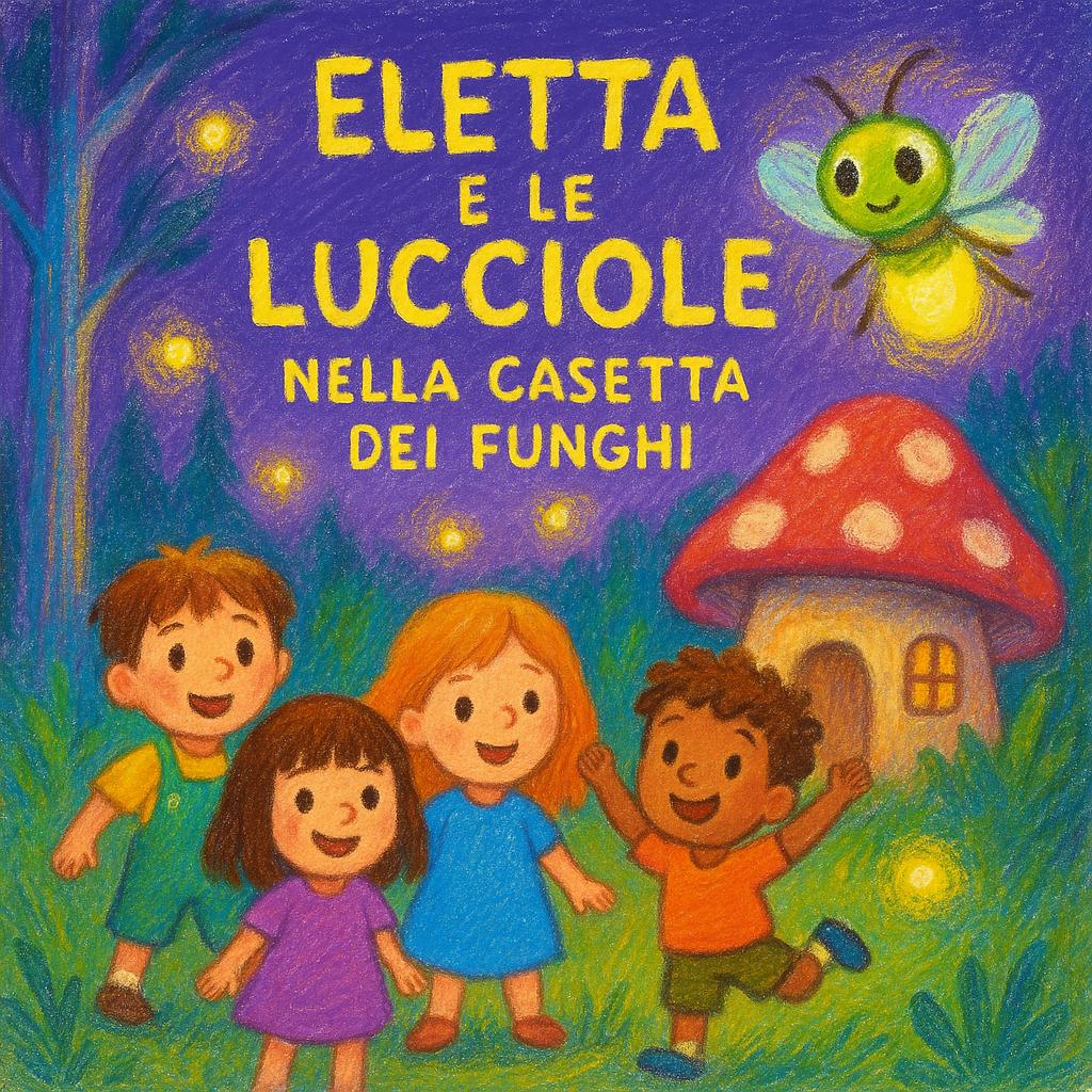 Eletta e le Lucciole nella Casetta dei Funghi