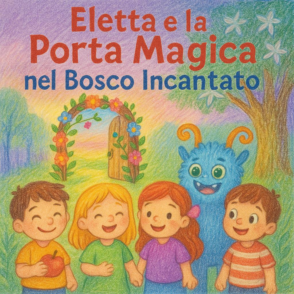 Eletta e la Porta Magica nel Bosco Incantato