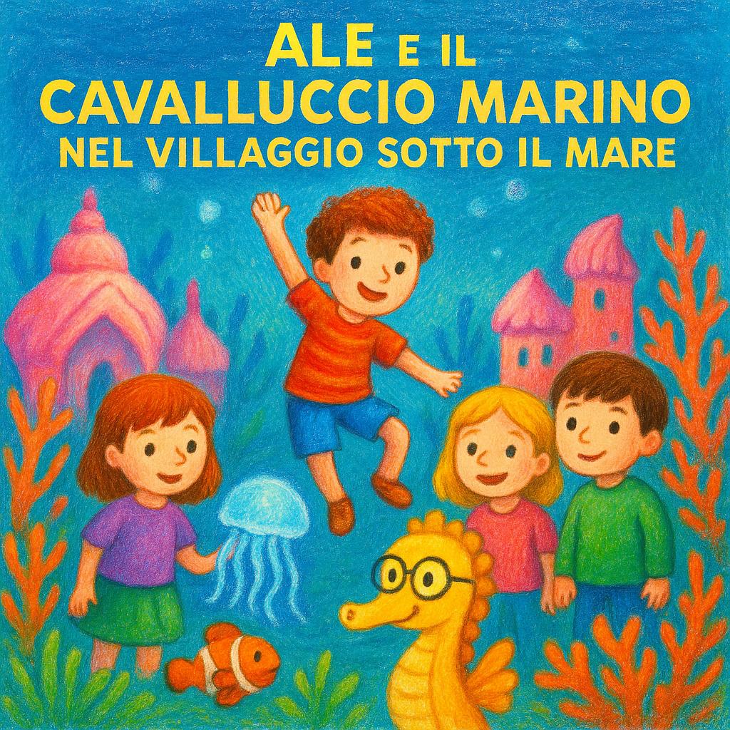 Ale e il Cavalluccio Marino nel Villaggio sotto il Mare