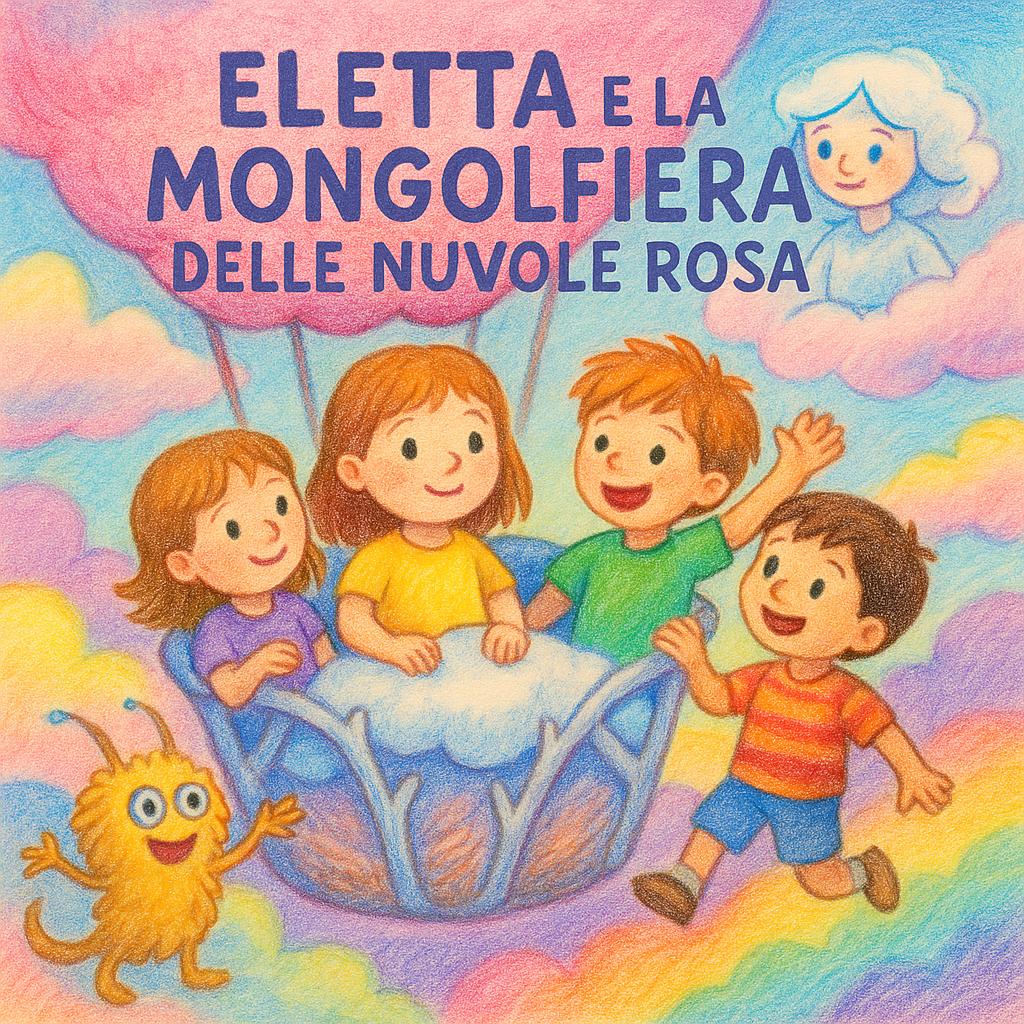 Eletta e la Mongolfiera delle Nuvole Rosa