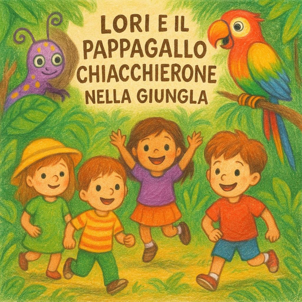 Lori e il Pappagallo Chiacchierone nella Giungla