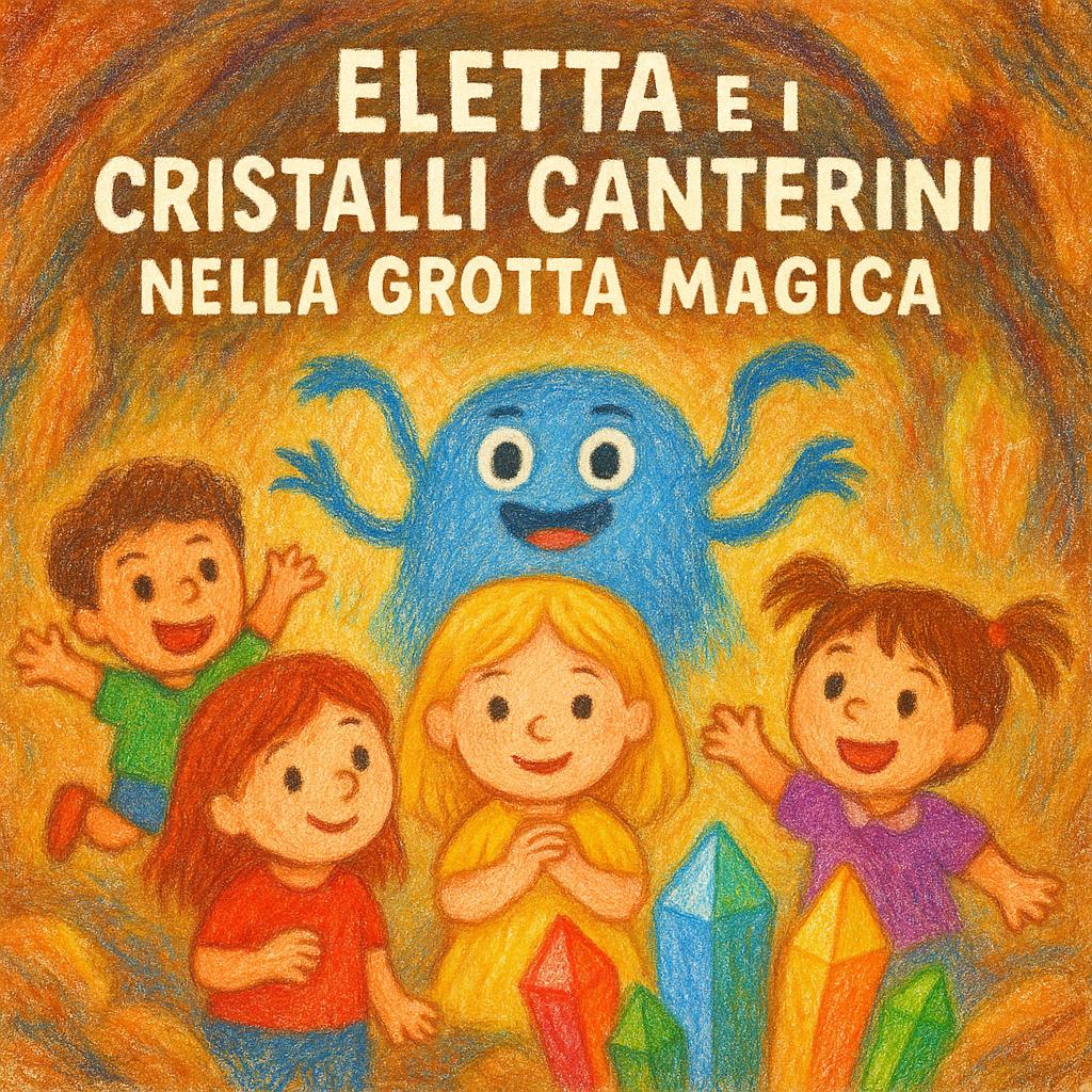 Eletta e i Cristalli Canterini nella Grotta Magica