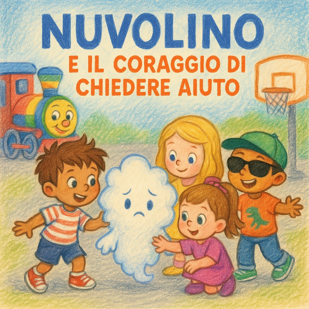 Nuvolino e il Coraggio di Chiedere Aiuto