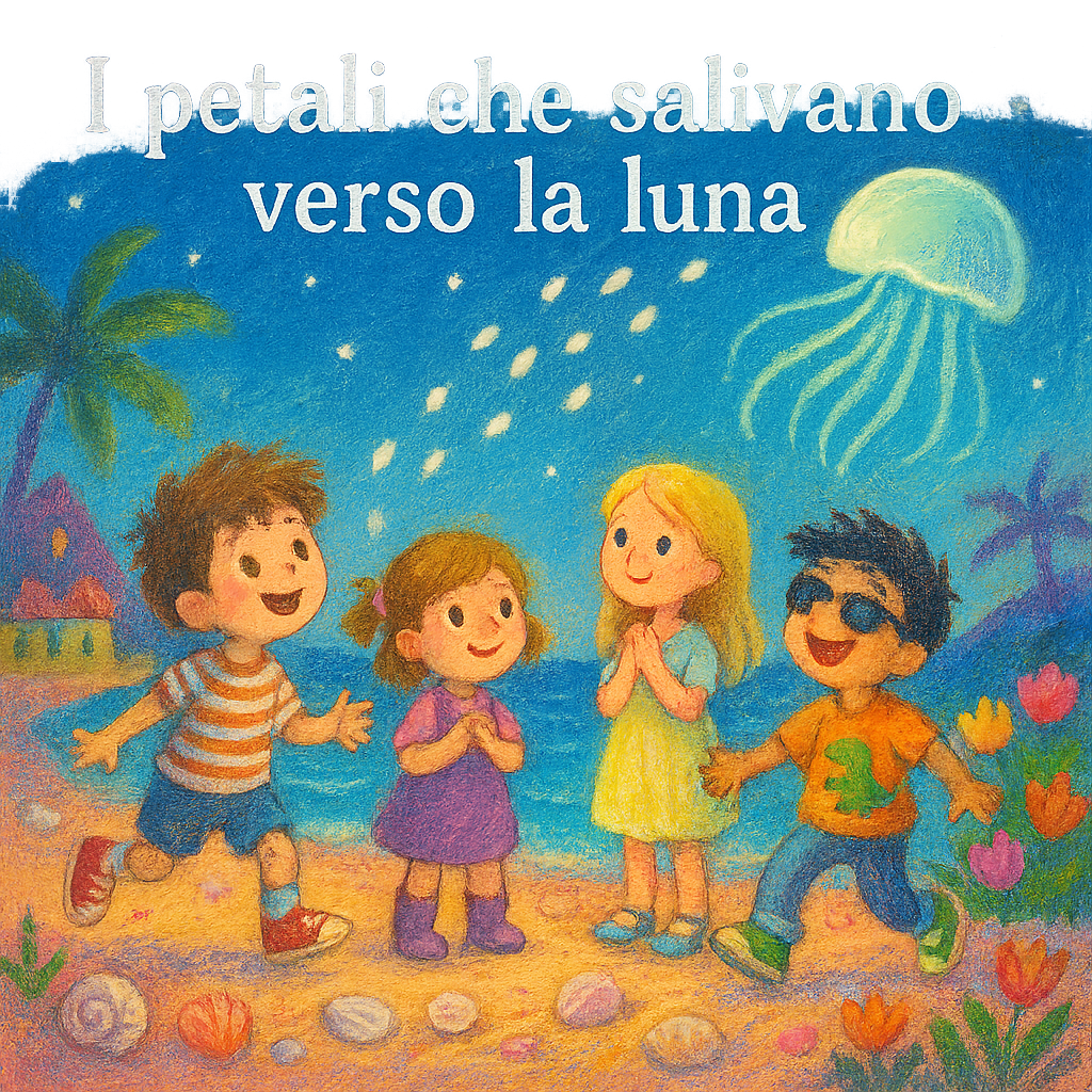 I petali che salivano verso la luna