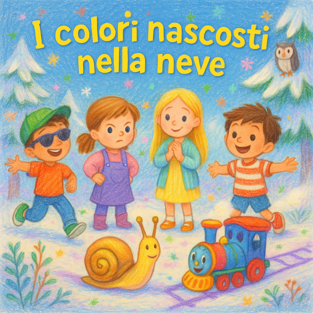 I colori nascosti nella neve