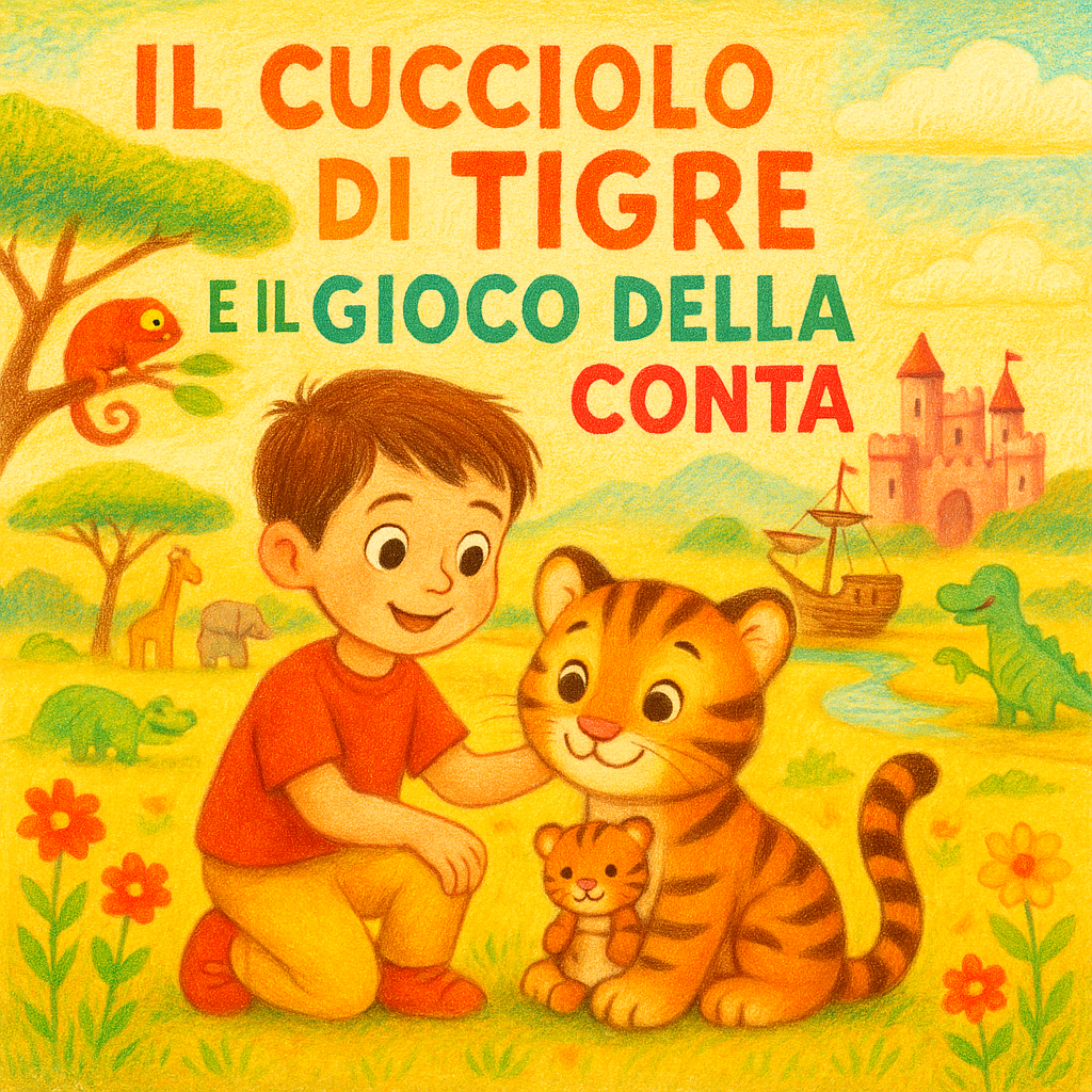 Il cucciolo di tigre e il gioco della conta