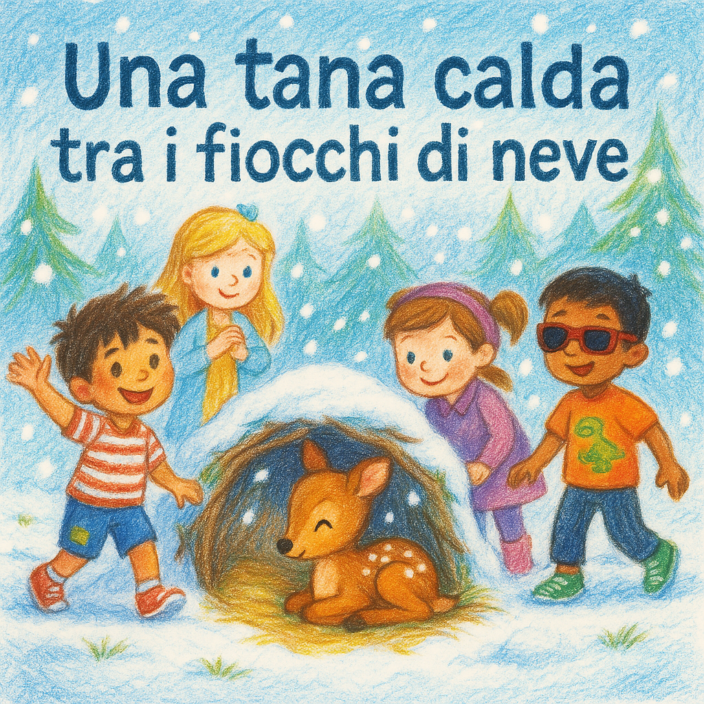 Una tana calda tra i fiocchi di neve