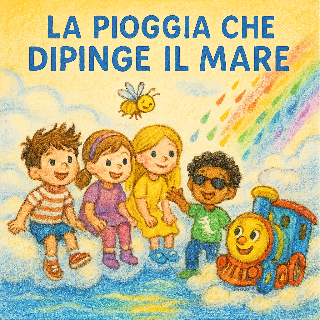 La Pioggia che Dipinge il Mare