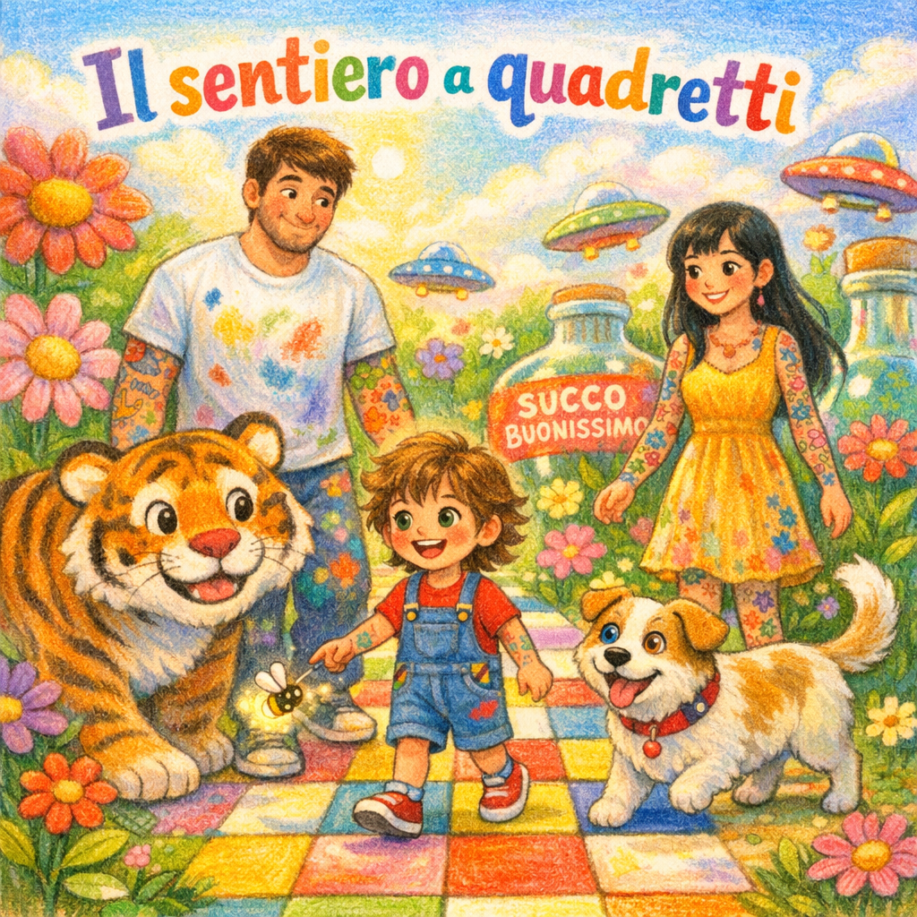 Il sentiero a quadretti